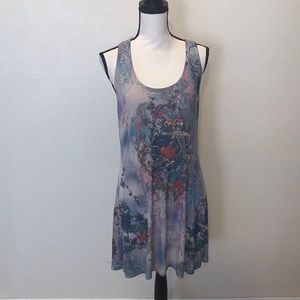 Press Apparel be free heart birds tank dress